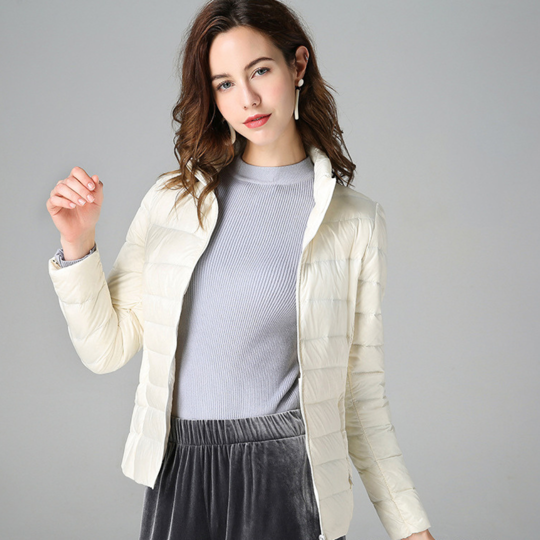 Aurora - Nueva Casaca de Invierno Ultraligera con Plumas de Pato Blanco