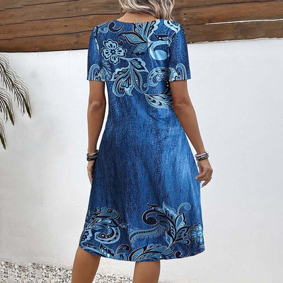 VESTIDO VINTAGE FLORAL
