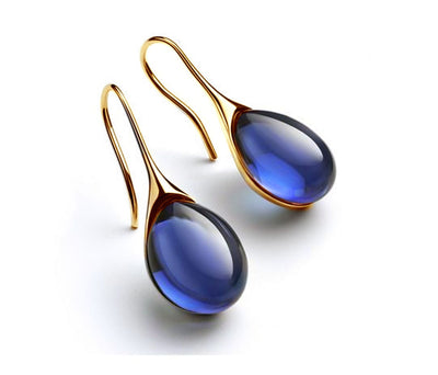 Aretes de Piedra Natural
