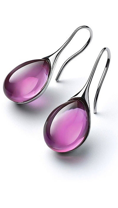 Aretes de Piedra Natural