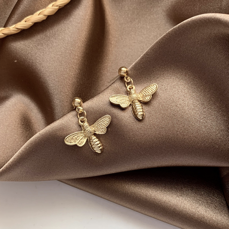 Pendientes Abejitas en Oro