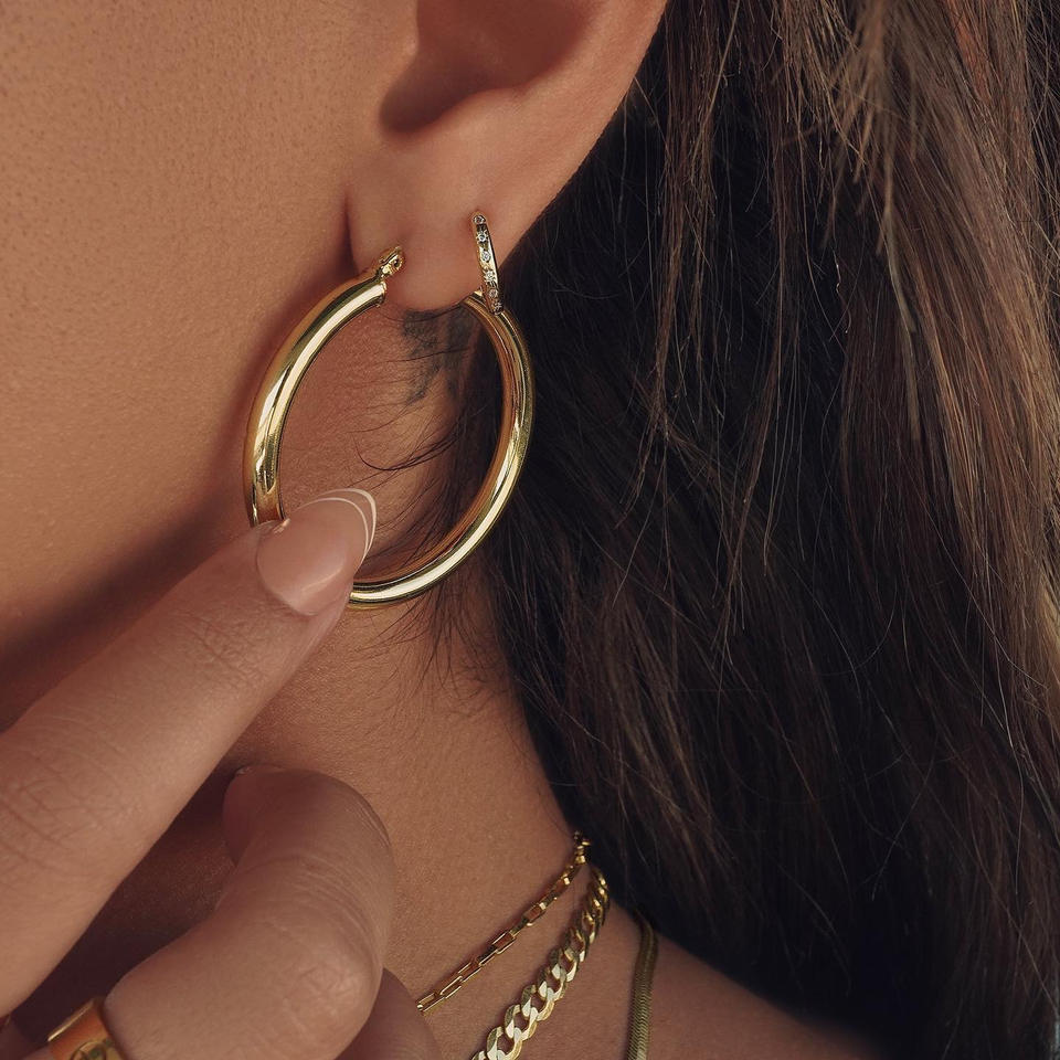 Pendientes de Aro de Oro