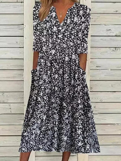 VESTIDO VINTAGE FLORAL