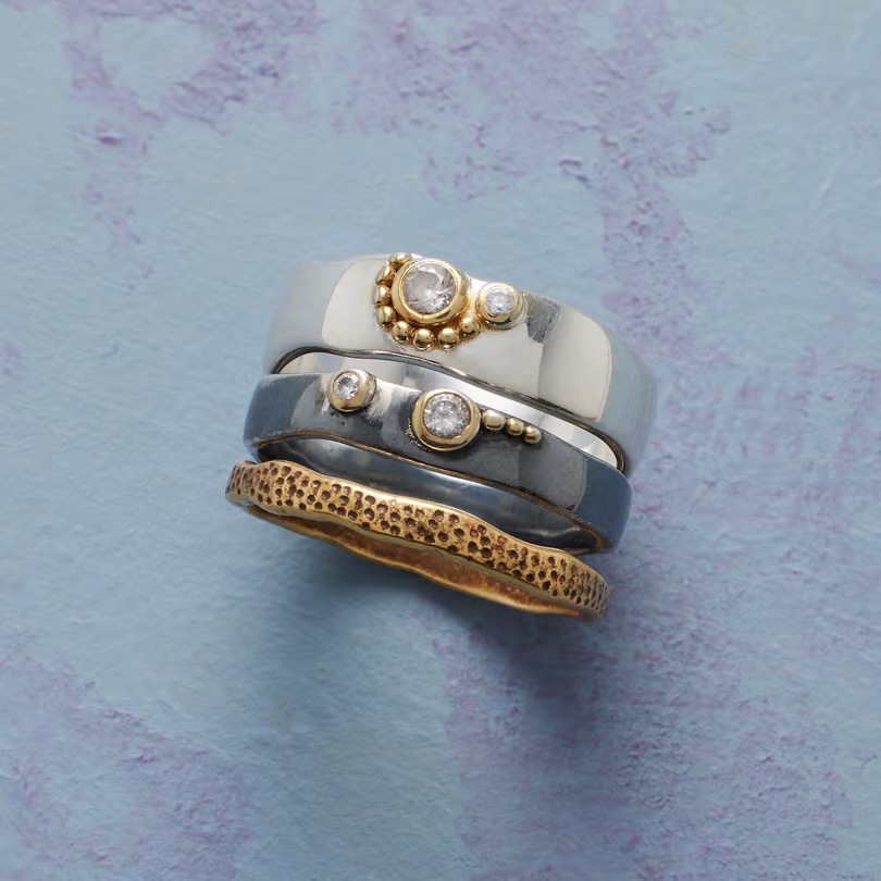 Set Anillos Vintage